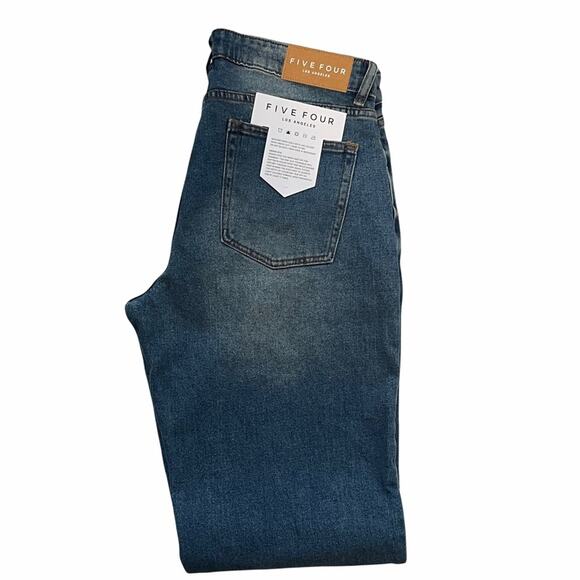 Five Four Rollins Relaxed 5 Pocket Jean Indigo Blue Size 31 Mens - Picture 2 of 8